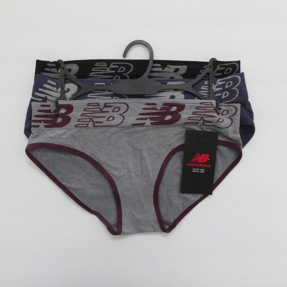 (#W) New Balance Hipster Panties 3-Pack Size L